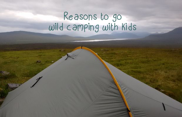 Reasons to go wild camping with kids